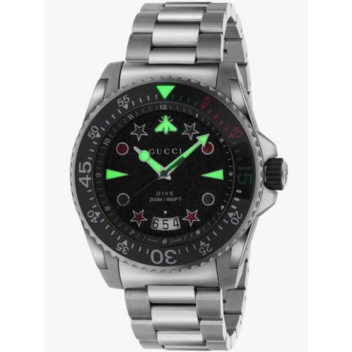 Gucci Men's Dive Steel Bracelet Watch - YA136221 - Image 2